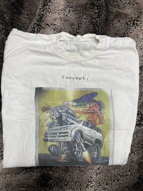 Mens Suzuki Vintage White T shirt